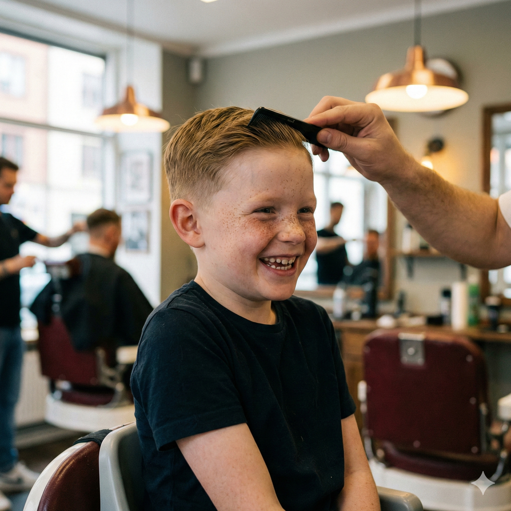 Kids Haircut, Modern Style